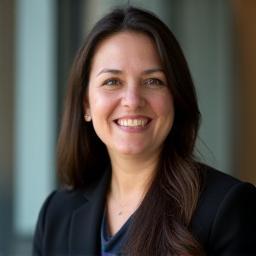 Portrait of Dr. Elena Petrov, Lead Journalism Instructor