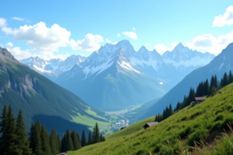 Scenic view of the Swiss Alps symbolizing quality, reliability, and Switzerland